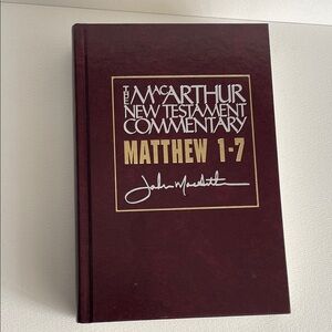 The MacArthur New Testament Commentary - Matthew 1-7